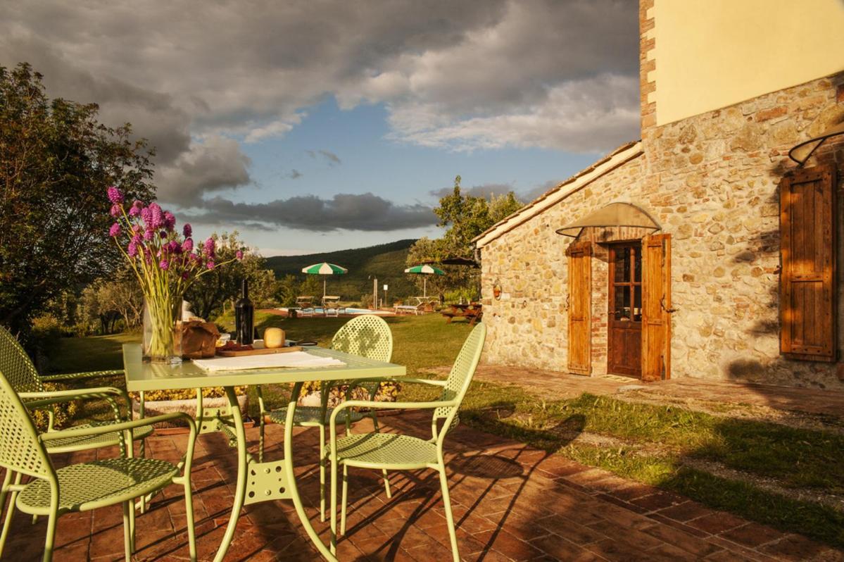 Villa San Regolino Whit Private Pool Radicondoli Екстер'єр фото