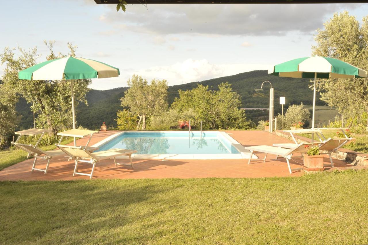 Villa San Regolino Whit Private Pool Radicondoli Екстер'єр фото