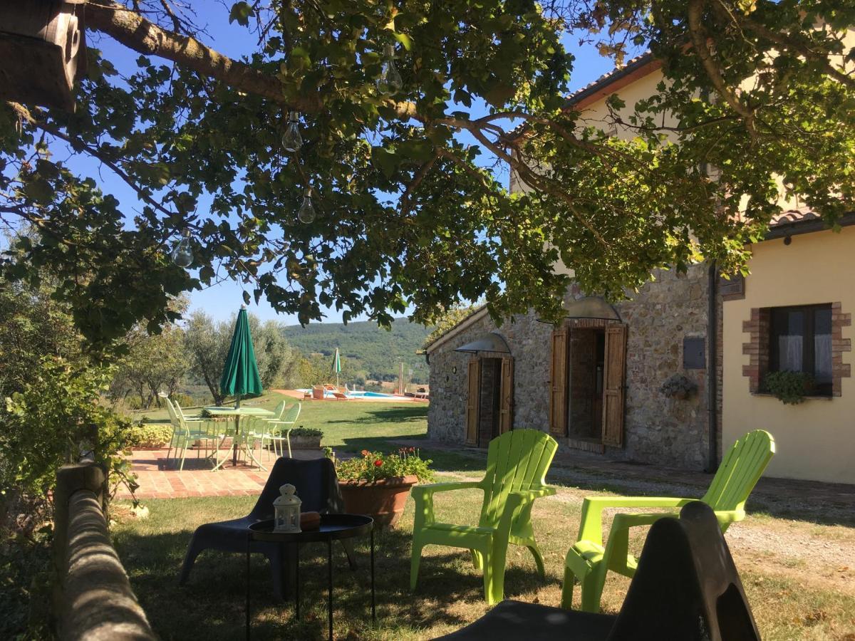 Villa San Regolino Whit Private Pool Radicondoli Екстер'єр фото