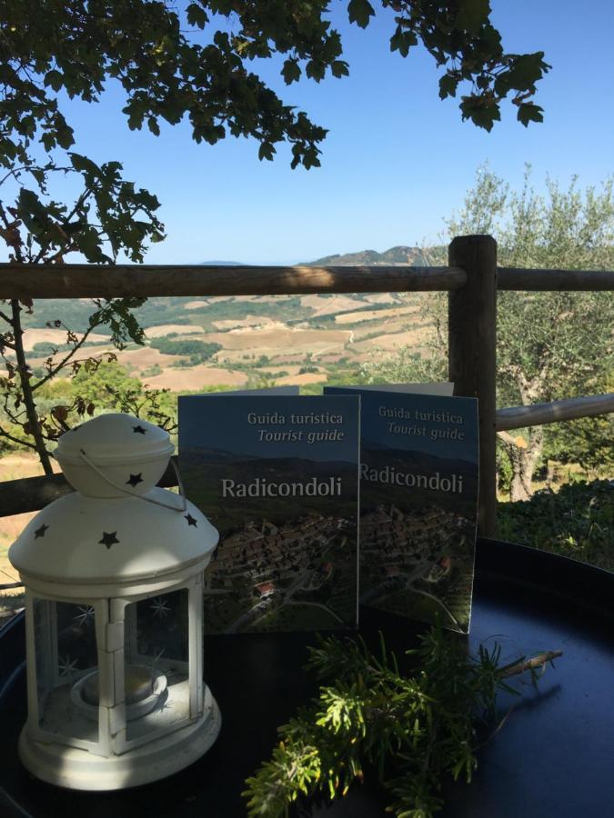 Villa San Regolino Whit Private Pool Radicondoli Екстер'єр фото