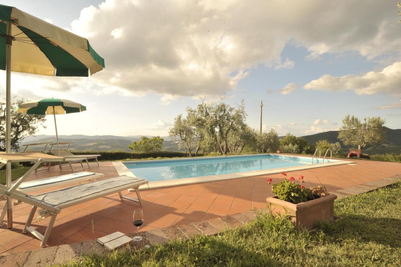 Villa San Regolino Whit Private Pool Radicondoli Екстер'єр фото