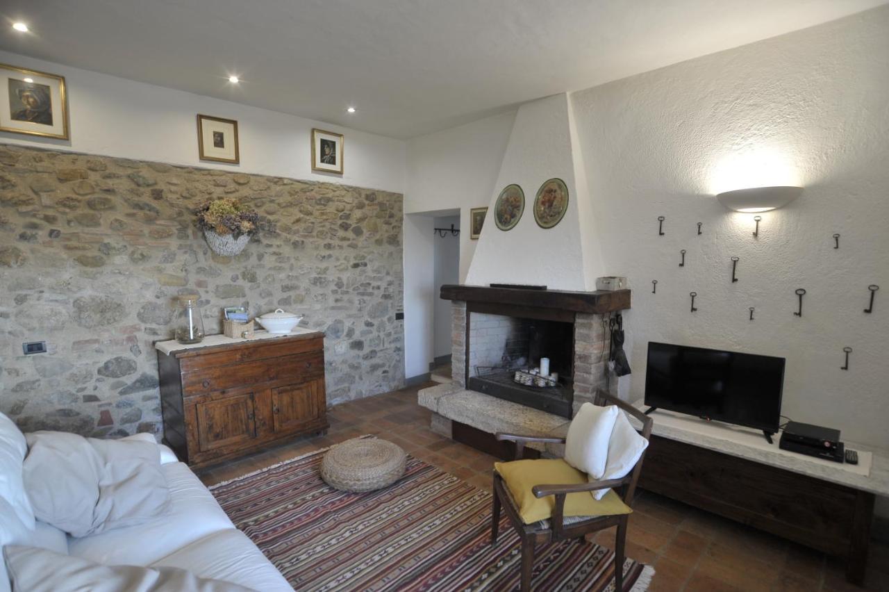 Villa San Regolino Whit Private Pool Radicondoli Екстер'єр фото
